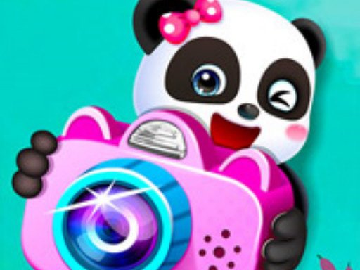 Baby Panda Photo Studio Game Quest Run