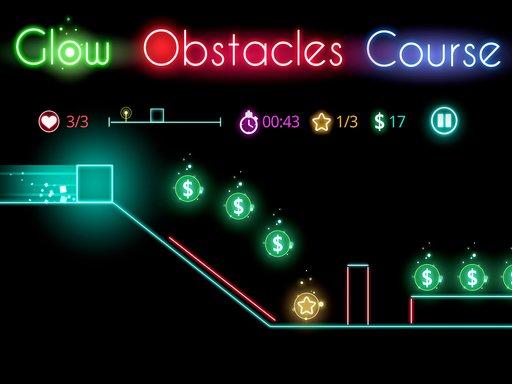 Glow obstacle course Escape