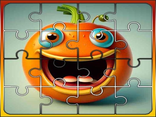  halloween pumpkin Jigsaw Game Island World