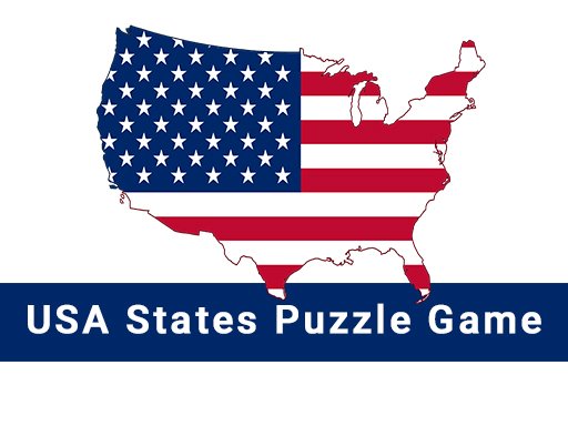  USA States Puzzle Jump