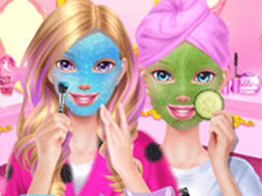  Best Friends Sleepover Party  Makeover Game Island