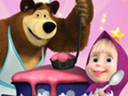 Masha And Bear Cooking Dash Dash Challenge