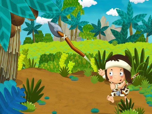 Caveman adventure Island