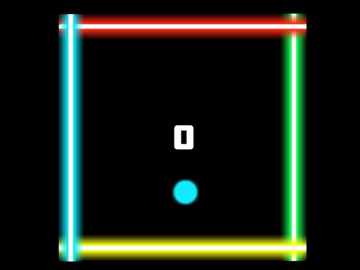 Neon Square Run