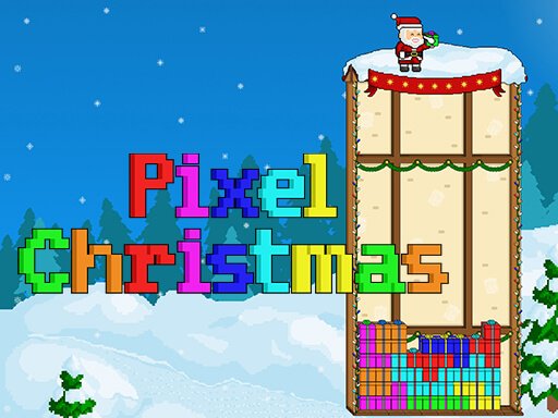 Pixel Christmas Race