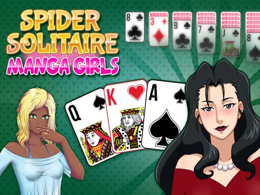 Spider Solitaire  Manga Girls Challenge