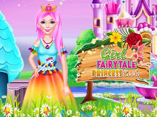 Girl Fairytale Princess Look Island Run