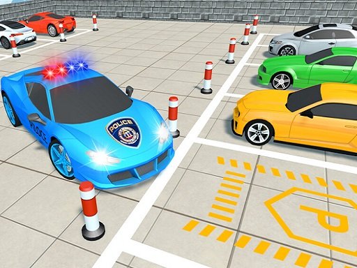 Police Super Car Parking Challenge 3D Island