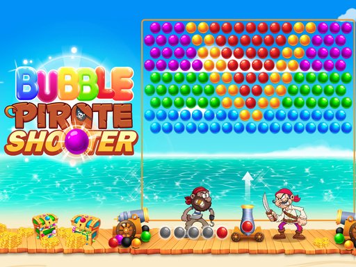 Bubble Pirate Shooter Fun Island