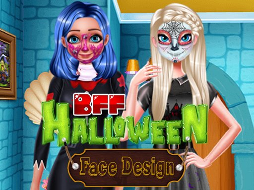 BFF Halloween Face Design Story