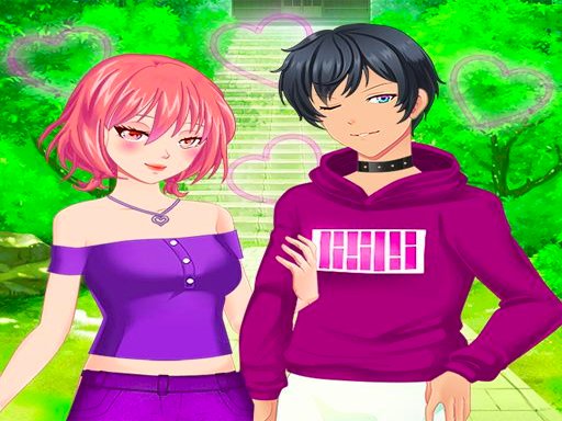 Anime Couples Dress Up Games Jump Mission