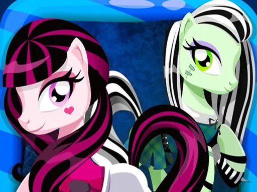  My Monster High Pony Girls  Challenge Arena