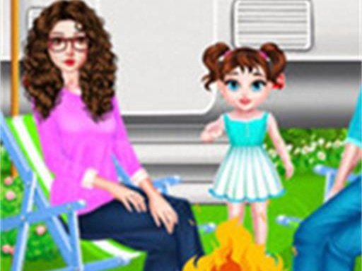Baby Taylor Family Camping Game Dash Battle