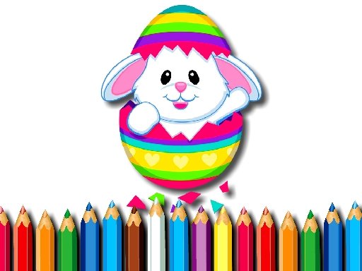 Easter Fun Coloring Book Dash