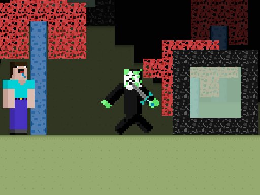 Noob vs Hacker Zombie Fun