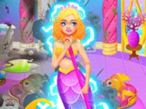 Mermaid Sea House Cleaning And Decorating World Story