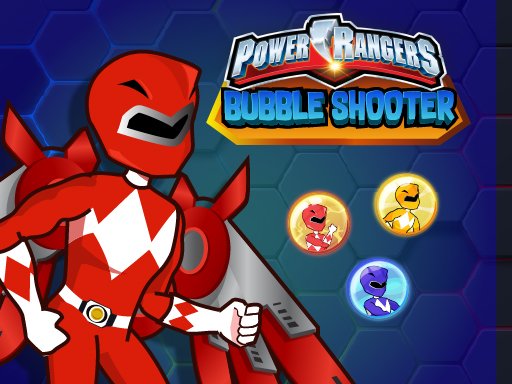 Power Rangers Bubble Shoot Puzzle World Battle
