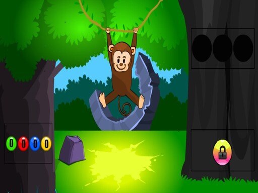 Funny Monkey Forest Escape Arena Dash