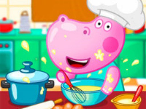 Hippo Cooking School Game for Girls Fun