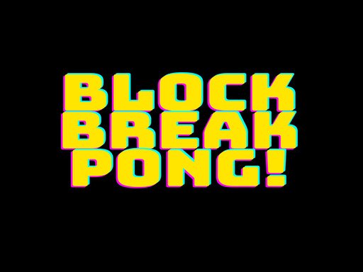 block break pong Adventure
