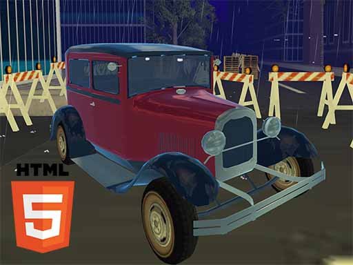 Parking Classic Car Adventure Land