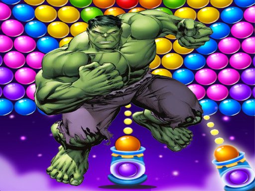 Play Hulk Bubble Shooter Games Saga