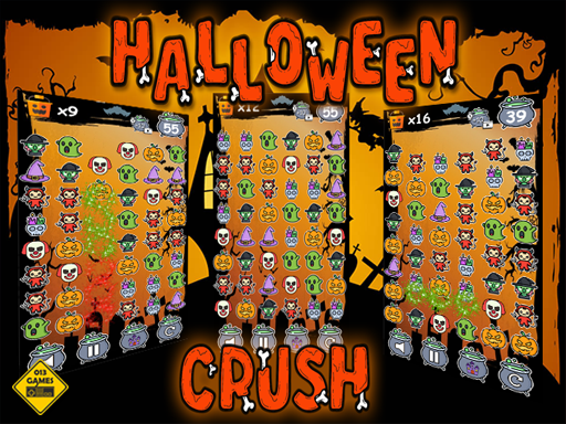  Halloween Crush Saga Fun
