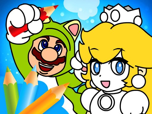 Cheerful Plumber Coloring Battle