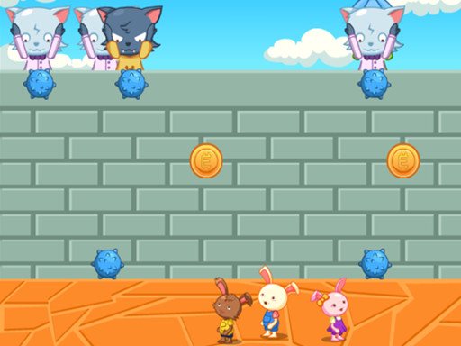 Rabbit Avoid Thorn Ball Fun