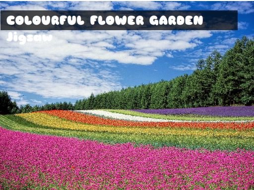 Colourful Flower Garden Jigsaw Escape