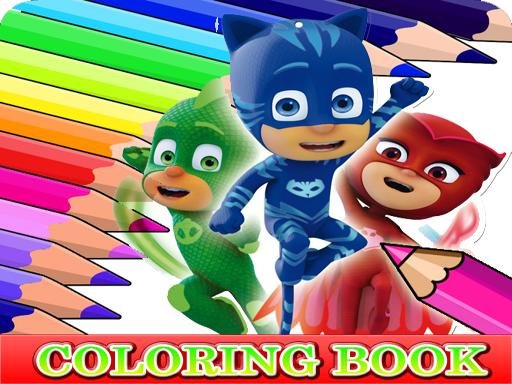 Coloring Book for PJ Masks Escape