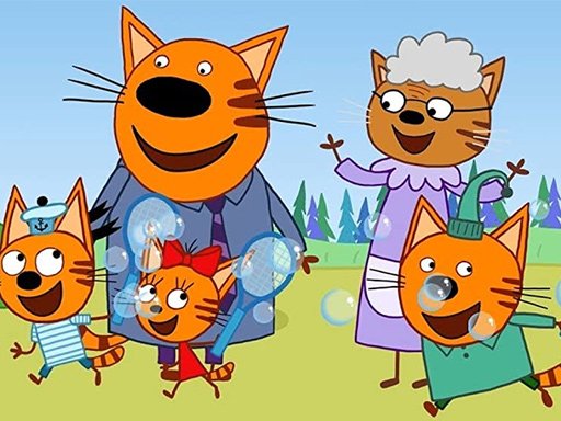  Cat Family Educational Games Saga World