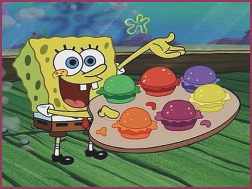 SpongeBob Tasty Pastry Party Land