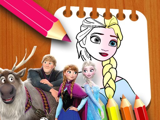 Frozen II Coloring Book Battle