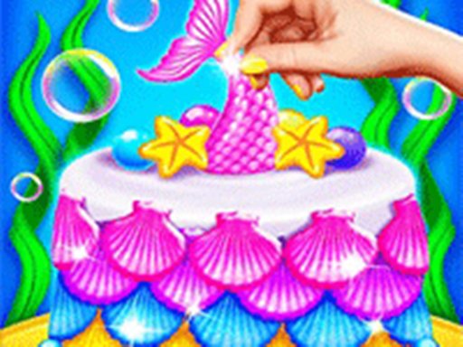 Mermaid Cake Cooking Design  Fun in Kitchen Battle