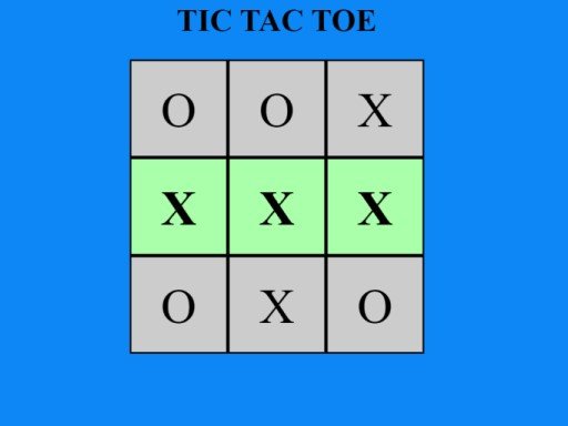 Simple Tic Tac Toe Mode
