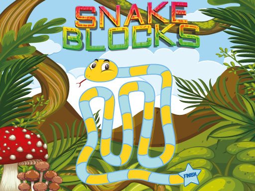 Snake Blocks Mission Race