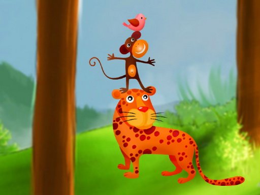  Animal Tower Puzzle Challenge