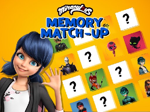 Miraculous Memory Match Up Quest