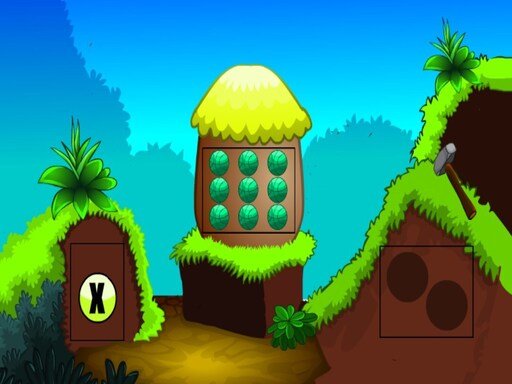 Cliff Land Escape Island