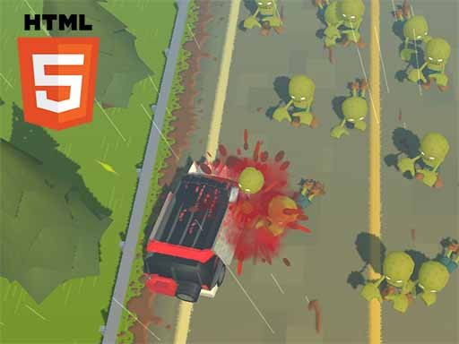 Endless Car Driving Zombie Zmash Legends Race