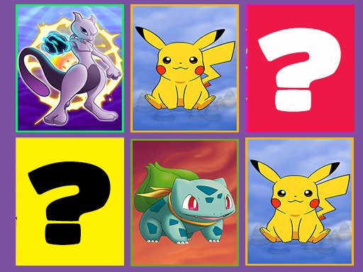 Pokemon Find Pairs Challenge