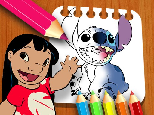 Lilo and Stitch Coloring Book Odyssey Challenge
