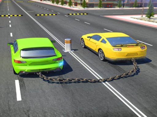 Chained Cars against Ramp hulk game Mode