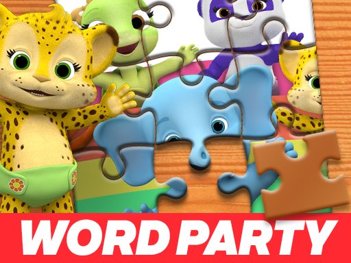  Word Party Jigsaw Puzzle Jump Dash
