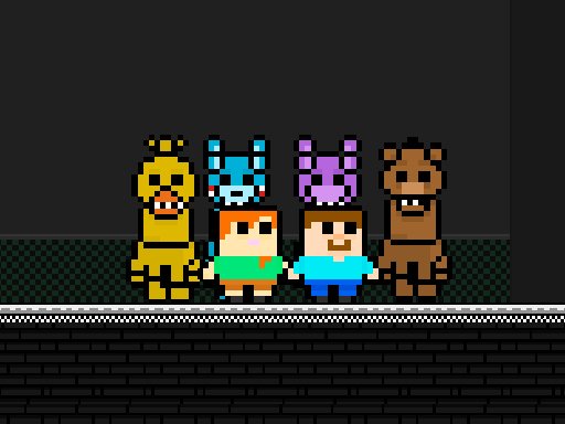 Steve and Alex vs Fnaf Race