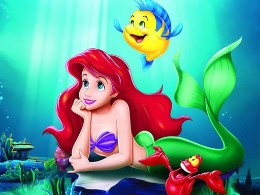  Little Mermaids Jigsaw Dash Battle