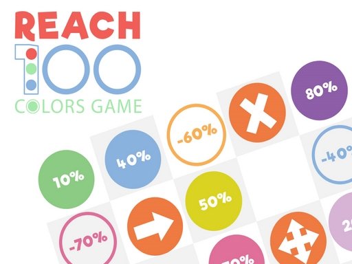 Reach 100  Colors Game  Saga