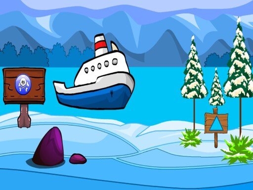 Snow Land Escape Land