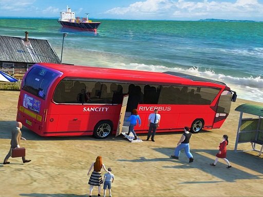 Water Surfer Bus Simulation Game 3D Mission Legends